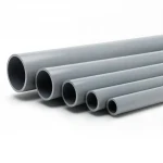 انابيب بلاستيك UPVC الجودة ضغط 10 بار  قطر خارجي 40 مم سمك 1.9 مم لون رمادي