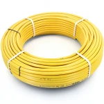 أنابيب HDPE PE 100 ضغط 4 بار قطر خارجي 125 مم سمك 3.1 مم لون أصفر | نيبروبلاست