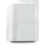 German Leaf Patterned Wallpaper 10m x 0.53m Light Gray, Model 02579-05