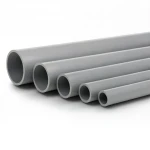 مواسير UPVC الجودة ضغط 2 بار  قطر خارجي 110 مم سمك 1.8 مم لون رمادي