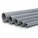 مواسير UPVC الجودة ضغط 2 بار  قطر خارجي 140 مم سمك 1.8 مم لون رمادي