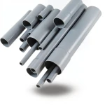 UPVC Pipes Nominal Pressure 6 Bar Outside Diameter 40 mm Thickness 1.8 mm Gray