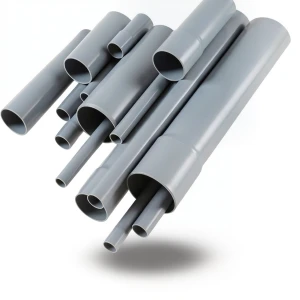 UPVC Pipes Nominal Pressure 6 Bar Outside Diameter 40 mm Thickness 1.8 mm Gray