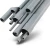 UPVC Pipes Nominal Pressure 6 Bar Outside Diameter 250 mm Thickness 7.3 mm Gray - Image 1