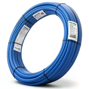 Neproplast HDPE Pipes PE 80 Pressure 10 Bar Outside Diameter 25 mm Thickness 1.9 mm Blue | NEPROPLAST