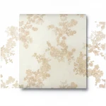 Italian wallpaper, light beige color, length 10 m, width 1.06 m, model 81529