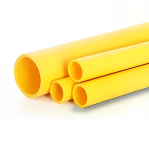 مواسير HDPE PE 100 ضغط 4 بار قطر خارجي 500 مم سمك 12.3 مم لون أصفر | نيبروبلاست