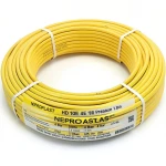 أنابيب HDPE PE 100 ضغط 4 بار قطر خارجي 125 مم سمك 3.1 مم لون أصفر | نيبروبلاست