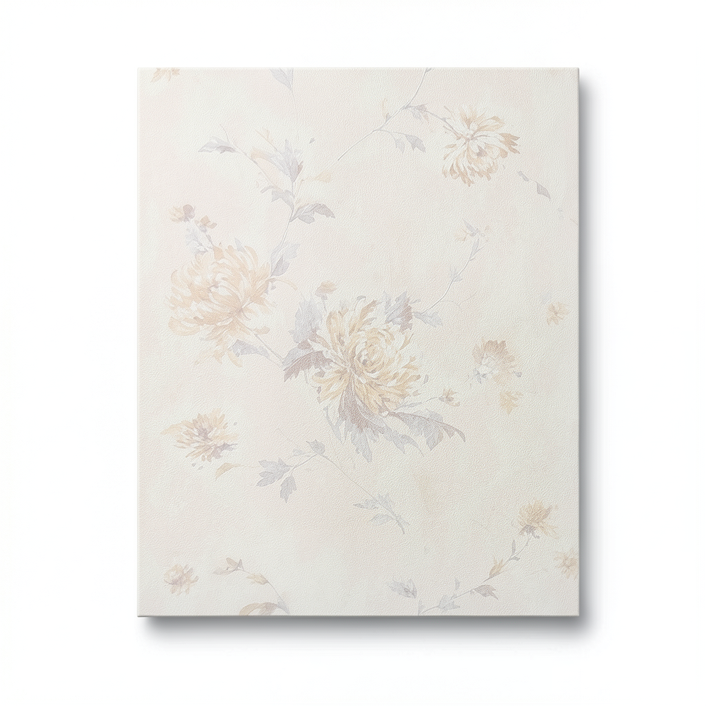 Italian Wall Covering Pale Beige 10m x 1.06m, Model 7626