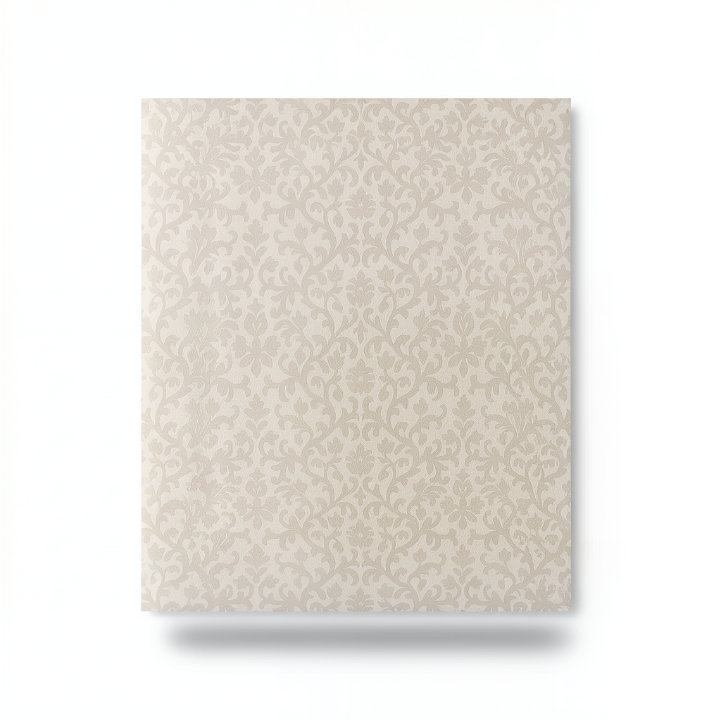 Italian Wallpaper Patterned Design Beige Color, Size 10mx0.70m, Model 15042
