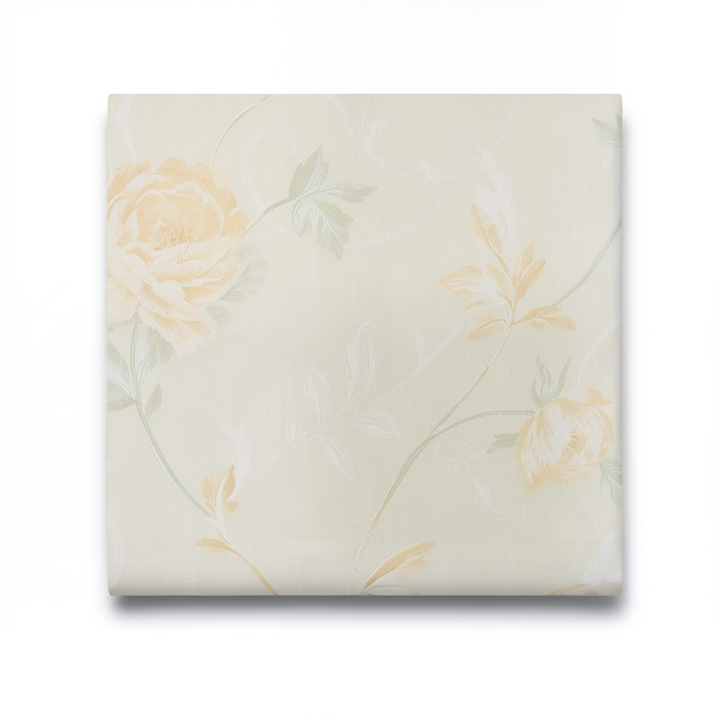 Italian Wallpaper 10m x 1.06m Beige, Model 7652