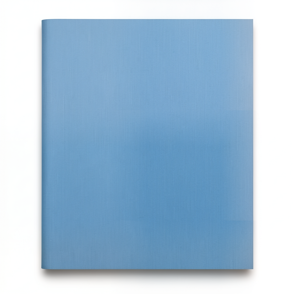Plain Wallpaper Blue Color 10m x 0.53m, Model 10004-08