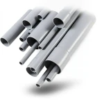 UPVC Pipes Nominal Pressure 2 Bar Outside Diameter 140 mm Thickness 1.8 mm Gray