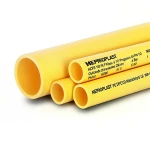 مواسير HDPE PE 100 ضغط 4 بار قطر خارجي 280 مم سمك 6.9 مم لون أصفر | نيبروبلاست