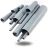 UPVC Pipes Nominal Pressure 4 Bar Outside Diameter 110 mm Thickness 2.2 mm Gray - Image 1