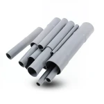 UPVC Pipes Nominal Pressure 4 Bar Outside Diameter 140 mm Thickness 2.8 mm Gray