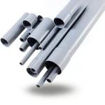 UPVC Pipes Nominal Pressure 4 Bar Outside Diameter 125 mm Thickness 2.5 mm Gray