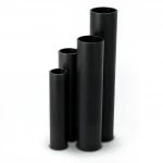 مواسير HDPE الجودة   SDR 17.6   قطر خارجي 75 مم سمك 4.3 مم لون اسود