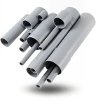 UPVC Pipes Nominal Pressure 4 Bar Outside Diameter 200 mm Thickness 4 mm Gray