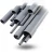 UPVC Pipes Nominal Pressure 4 Bar Outside Diameter 280 mm Thickness 5.5 mm Gray - Image 1