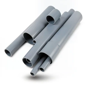 UPVC Pipes Nominal Pressure 4 Bar Outside Diameter 500 mm Thickness 9.8 mm Gray