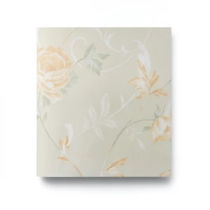 Italian Wallpaper 10m x 1.06m Beige, Model 7652