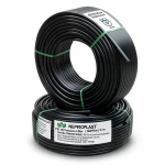 أنابيب HDPE PE 100 ضغط 4 بار قطر خارجي 63 مم سمك 1.8 مم لون أسود | نيبروبلاست