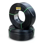 أنابيب HDPE Neproplast PE 80 ضغط 2.3 بار قطر خارجي 63 مم سمك 1.8 مم لون اسود | نيبروبلاست