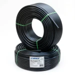 HDPE Pipes PE 100 Pressure 4 Bar Diameter 125 mm Thickness 3.1 mm Black | NEPROPLAST