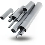 UPVC Pipes Nominal Pressure 2 Bar Outside Diameter 125 mm Thickness 1.8 mm Gray