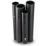 مواسير HDPE PE 100 ضغط 4 بار قطر خارجي 250 مم سمك 6.2 مم لون اسود | نيبروبلاست