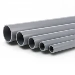 مواسير UPVC الجودة ضغط 4 بار   500 مم سمك 9.8 مم لون رمادي