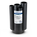 مواسير HDPE PE 100 ضغط 4 بار قطر خارجي 140 مم سمك 3.5 مم لون اسود | نيبروبلاست