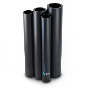 HDPE Pipes PE 100 Pressure 4 Bar Outside Diameter 160 mm Thickness 4.0 mm Black | NEPROPLAST