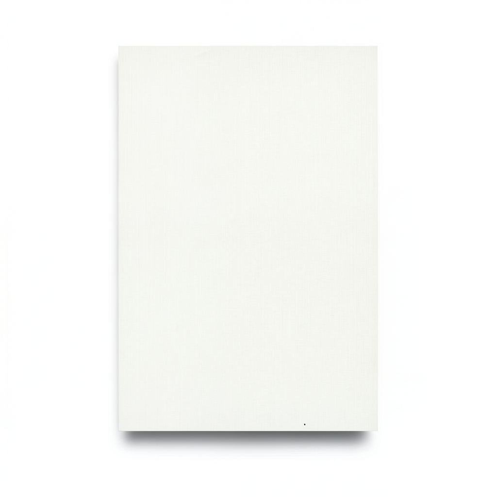 German Plain Wallpaper 10m x 0.53m Off White, Model 10004-25