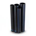 مواسير HDPE PE 100 ضغط 4 بار قطر خارجي 180 مم سمك 4.4 مم لون اسود | نيبروبلاست
