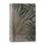 Italian Wallpaper Dark Beige Color leaf-Patterned Design, Size 10mx0.70m, Model rc16093