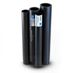 مواسير HDPE نيبروبلاست PE 100 ضغط 4 بار قطر خارجي 225 مم سمك 5.5 مم لون اسود | نيبروبلاست