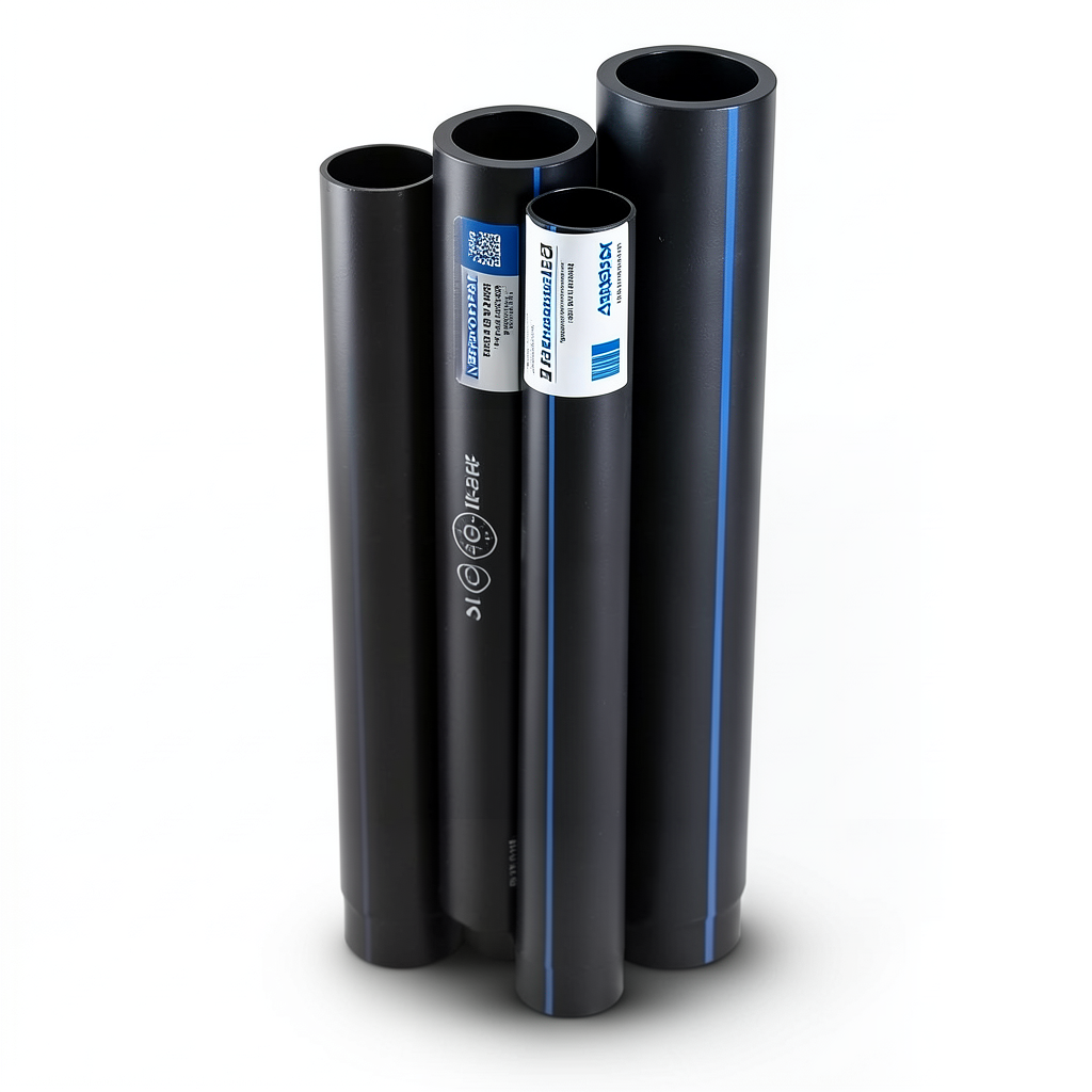 Neproplast HDPE Pipes PE 100 Pressure 4 Bar 225 mm OD Thickness 5.5 mm Black | NEPROPLAST