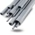 مواسير UPVC ضغط 4 بار قطر خارجي 450 مم سمك 8.9 مم لون رمادي - Image 1