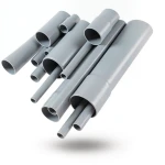 UPVC Pipes Nominal Pressure 4 Bar Outside Diameter 500 mm Thickness 9.8 mm Gray