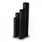 مواسير HDPE الجودة   SDR 17.6   قطر خارجي 90 مم سمك 5.1 مم لون اسود