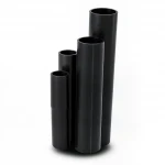 مواسير HDPE الجودة   SDR 17.6   قطر خارجي 110 مم سمك 6.3 مم لون اسود