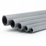 مواسير UPVC الجودة ضغط 2 بار  قطر خارجي 225 مم سمك 1.8 مم لون رمادي