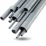 UPVC Pipes Nominal Pressure 4 Bar Outside Diameter 630 mm Thickness 12.4 mm Gray