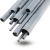 UPVC Pipes Nominal Pressure 2 Bar Outside Diameter 180 mm Thickness 1.8 mm Gray - Image 1