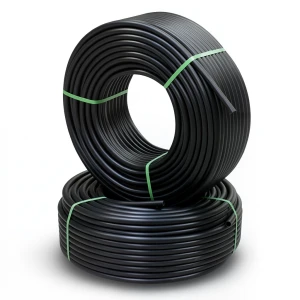 أنابيب HDPE PE 80 ضغط 3.2 بار قطر خارجي 110 مم سمك 2.7 مم لون اسود | نيبروبلاست