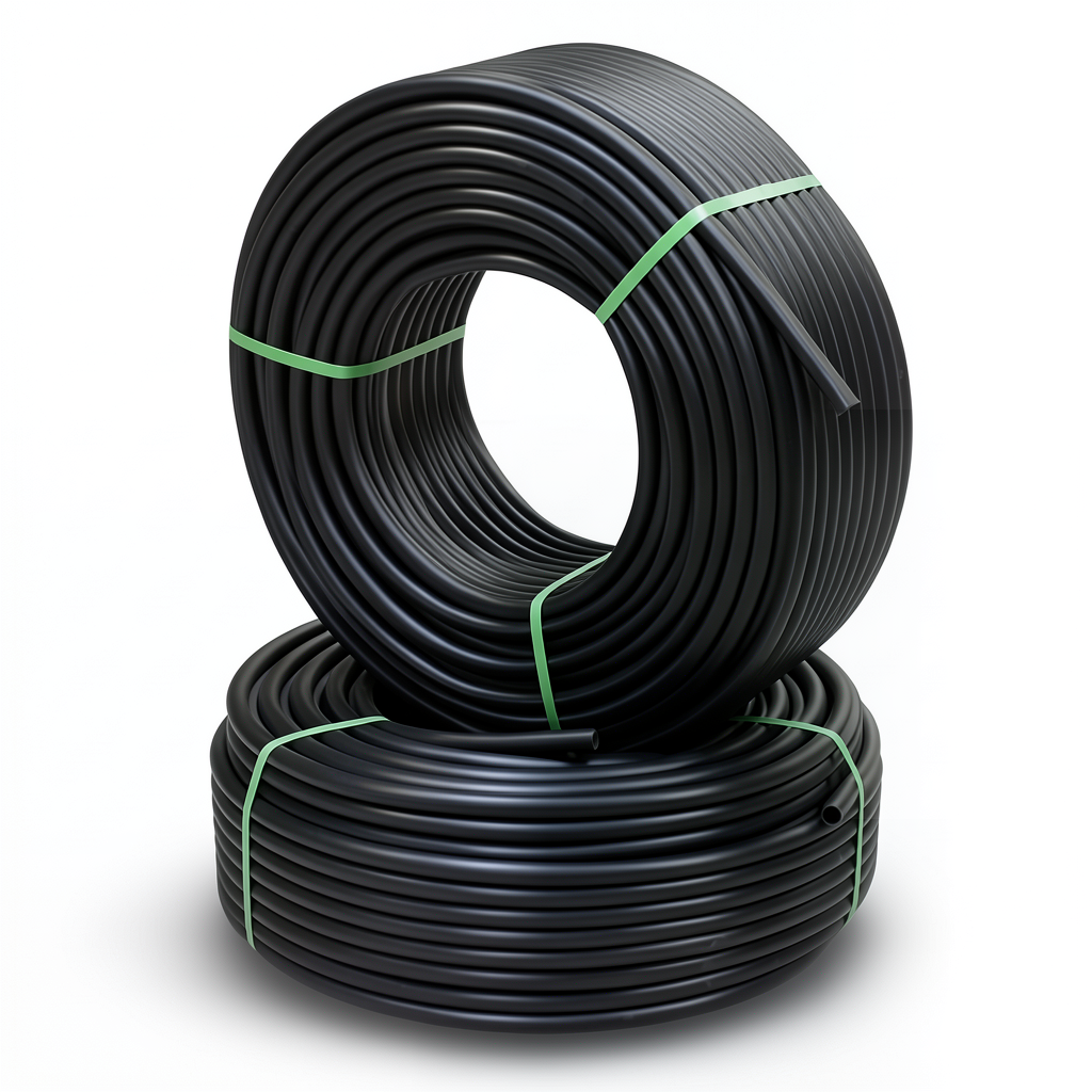 HDPE Pipes PE 80 Pressure 3.2 Bar Outside Diameter 110 mm Thickness 2.7 mm Black | NEPROPLAST