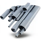 UPVC Pipes Nominal Pressure 2 Bar Outside Diameter 225 mm Thickness 1.8 mm Gray