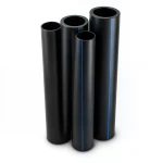 مواسير HDPE PE 100 ضغط 4 بار قطر خارجي 140 مم سمك 3.5 مم لون اسود | نيبروبلاست